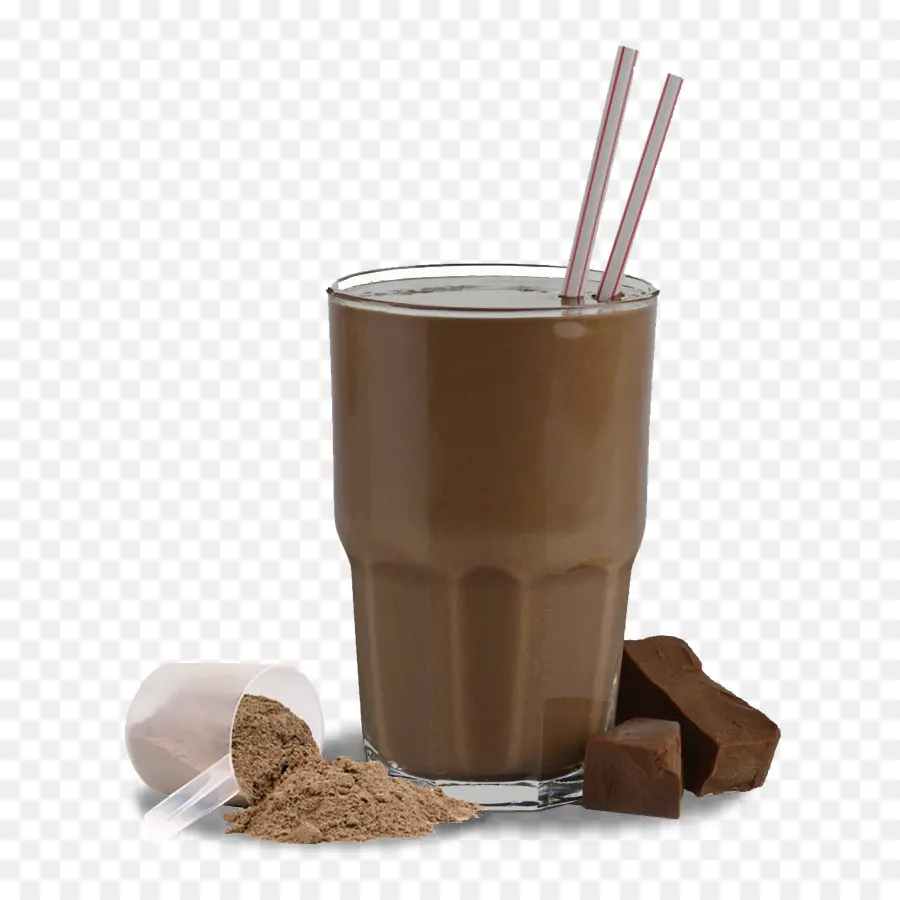 Milkshake，Leite Com Chocolate PNG