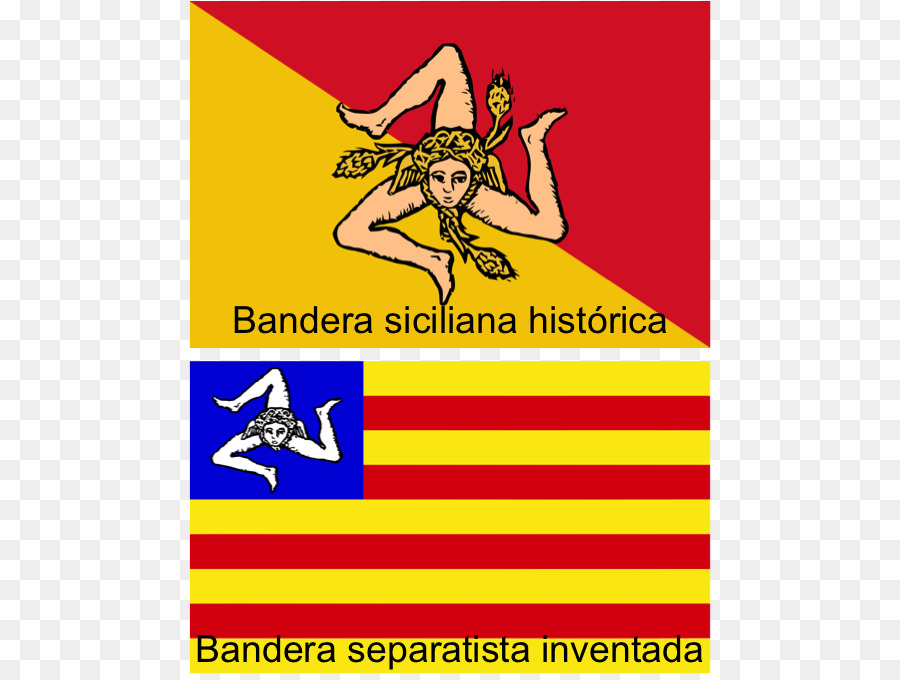 Bandeira Da Sicília，Histórico PNG