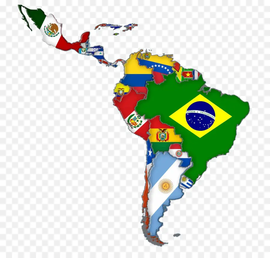 América Do Sul，América Latina PNG