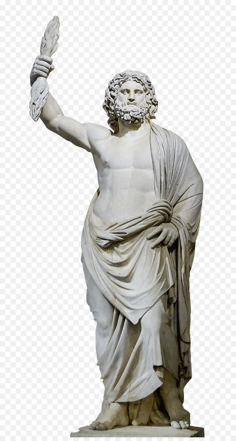 Zeus，Estátua De Zeus Em Olímpia PNG