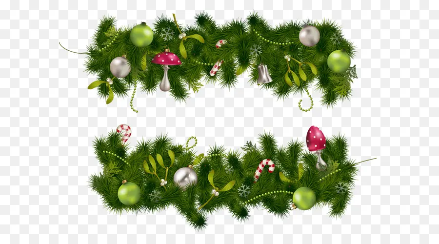 Guirlanda De Natal，Ornamentos PNG