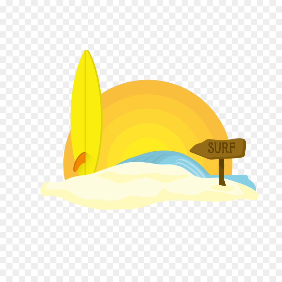 Prancha De Surf E Pôr Do Sol，Prancha De Surf PNG