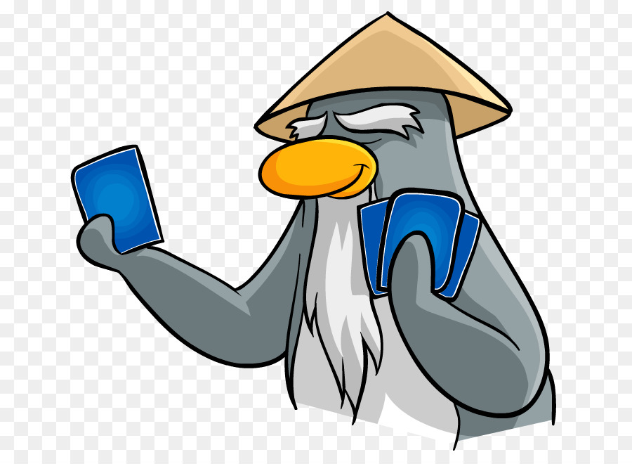 Pinguim Com Cartas，Chapéu PNG