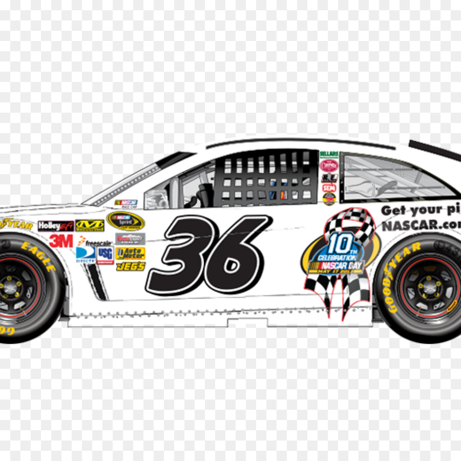 Carro De Corrida，Nascar PNG