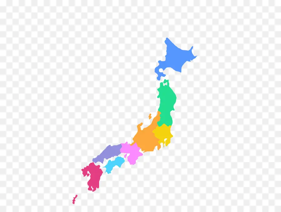Japão，Províncias Do Japão PNG