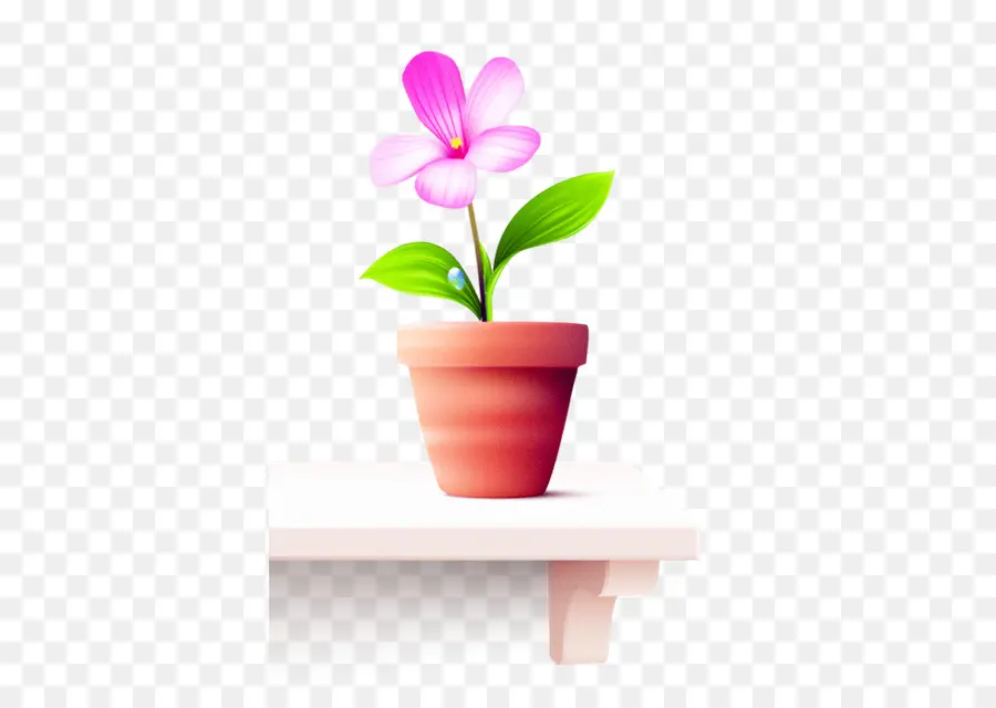 Flowerpot，Desenho PNG