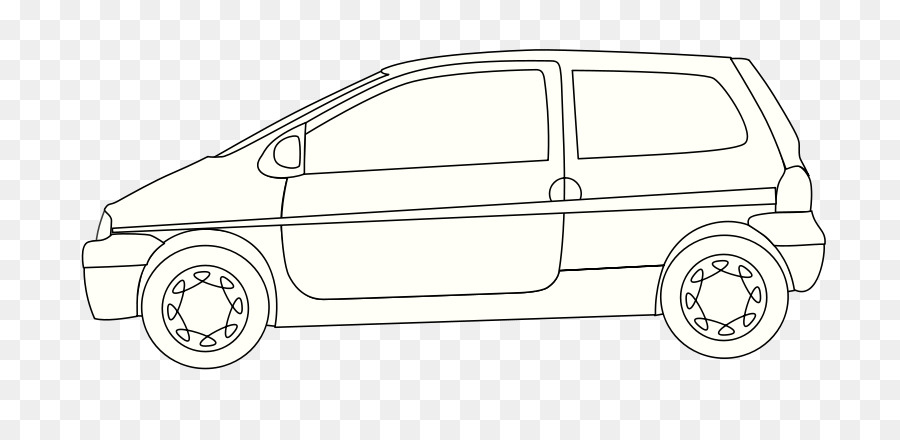 Renault Twingo，Carro PNG