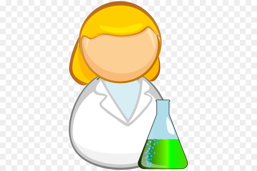 Cientista Com Frasco，Jaleco PNG