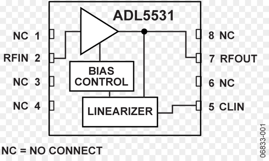 Circuito Amplificador，Adl5523 PNG