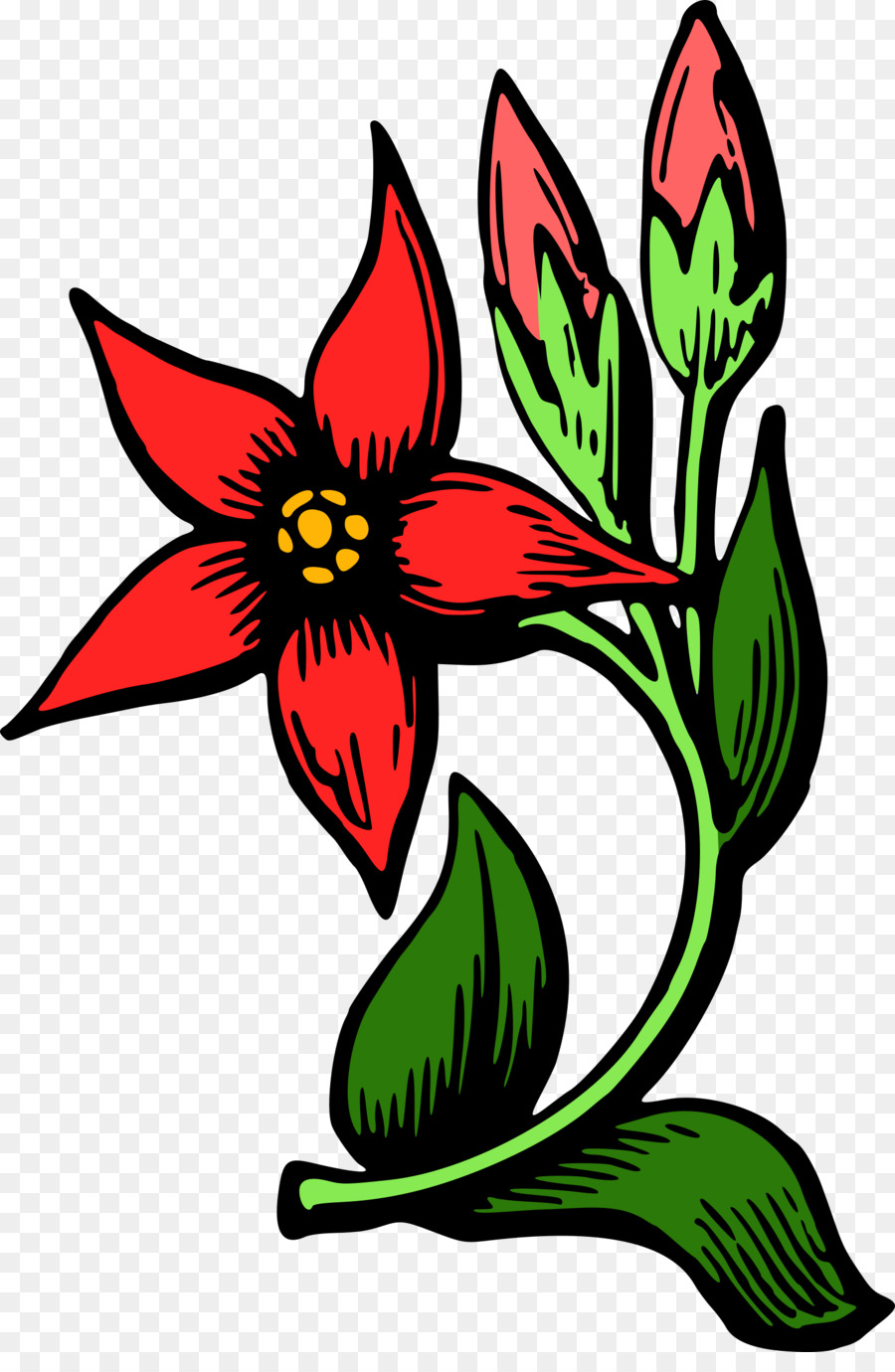 Tulip，Floral Ornament Do Cd Rom E Livro PNG