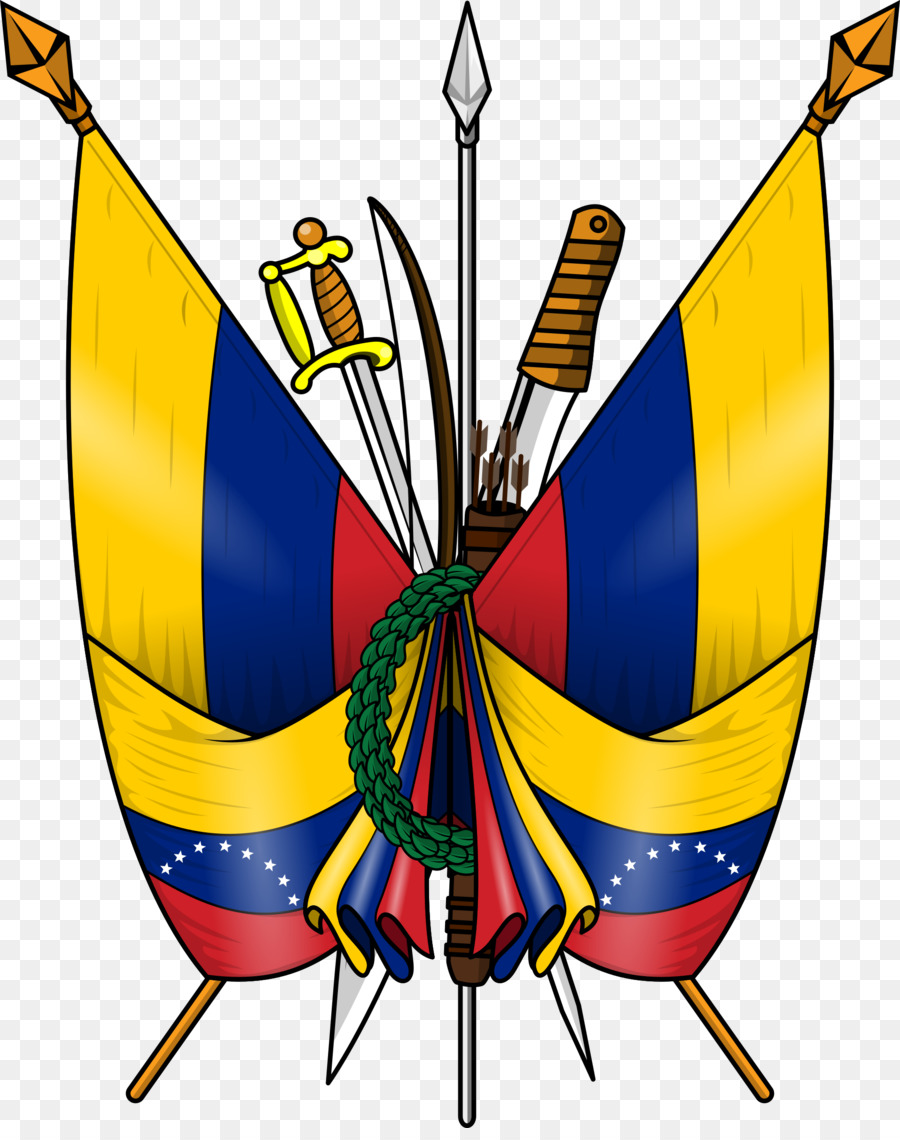 Venezuela，Brasão De Armas Da Venezuela PNG