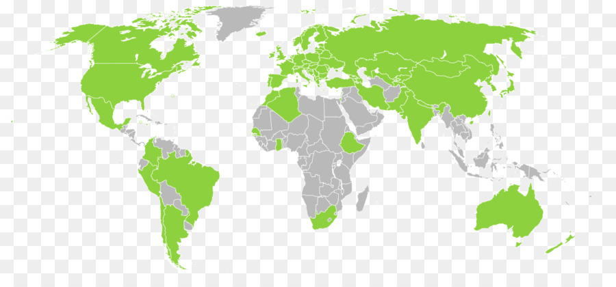 Mapa Mundial，Países PNG