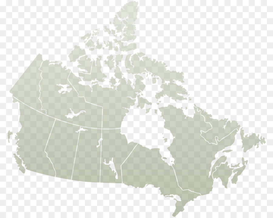 Mapa Do Canadá，Geografia PNG