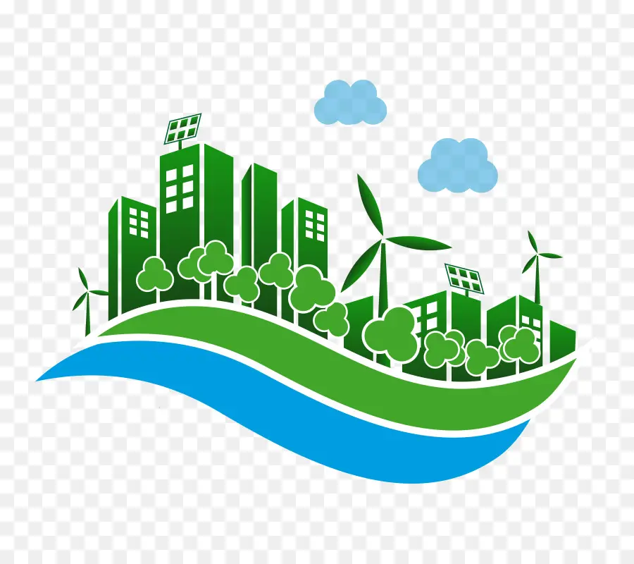 Ecocities，Cidade Sustentável PNG