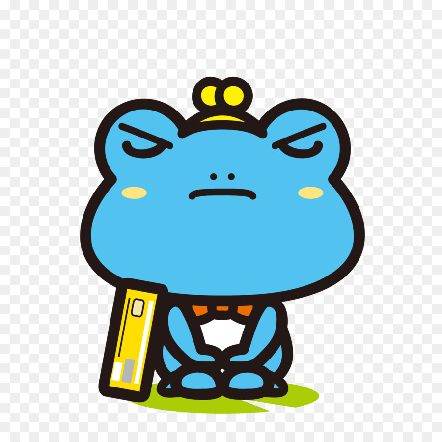 Sapo，Azul PNG