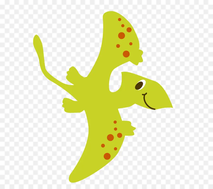 Pterodáctilo，Verde PNG