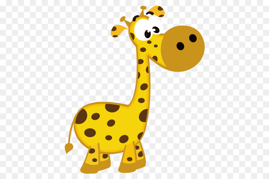 Girafa De Desenho Animado，Girafa PNG