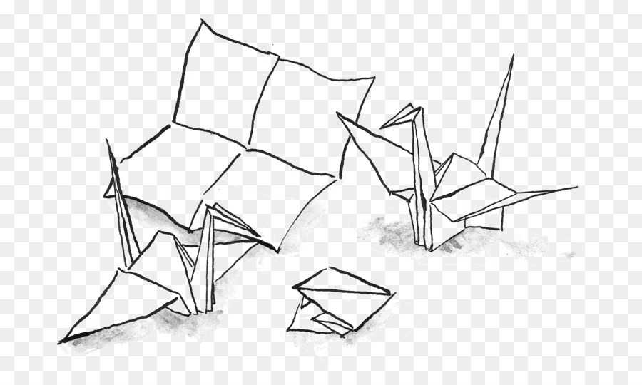 Guindastes De Origami，Papel PNG