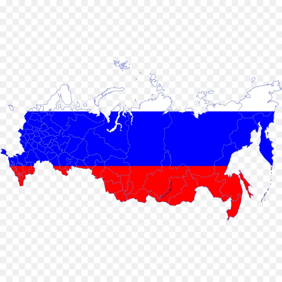 Mapa Da Rússia，Bandeira PNG