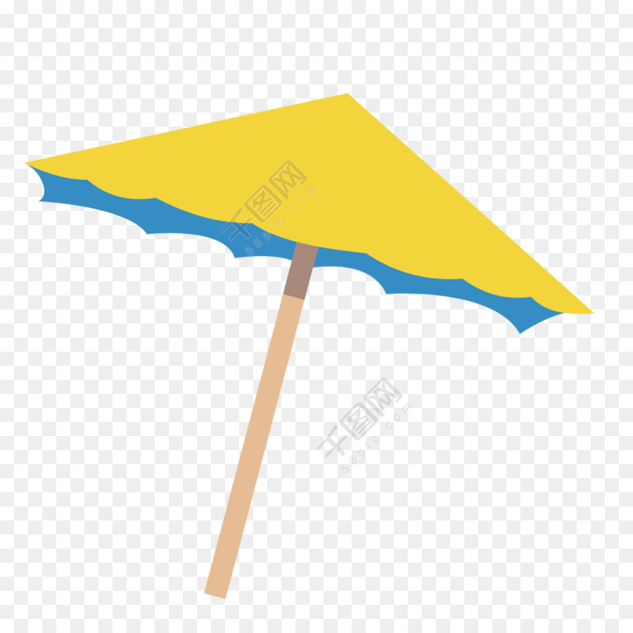 Guarda Chuva，Amarelo PNG