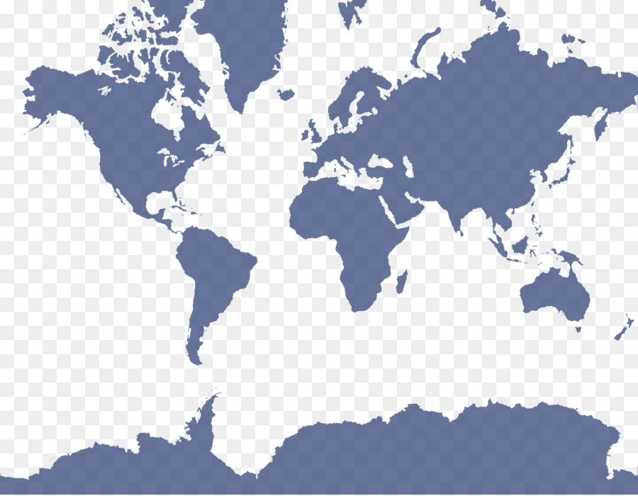 Mapa Mundial，Continentes PNG