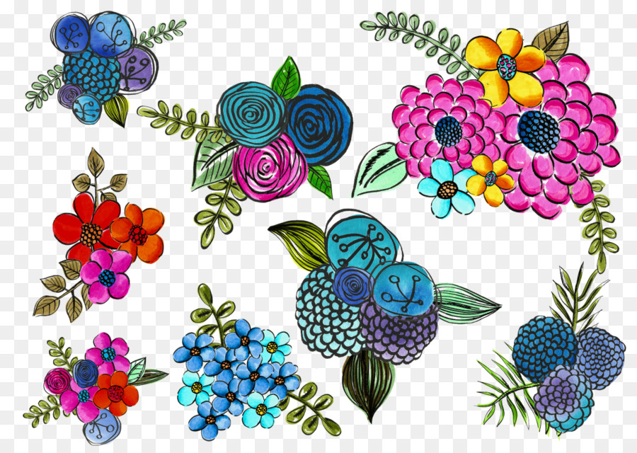 Uva，Design Floral PNG