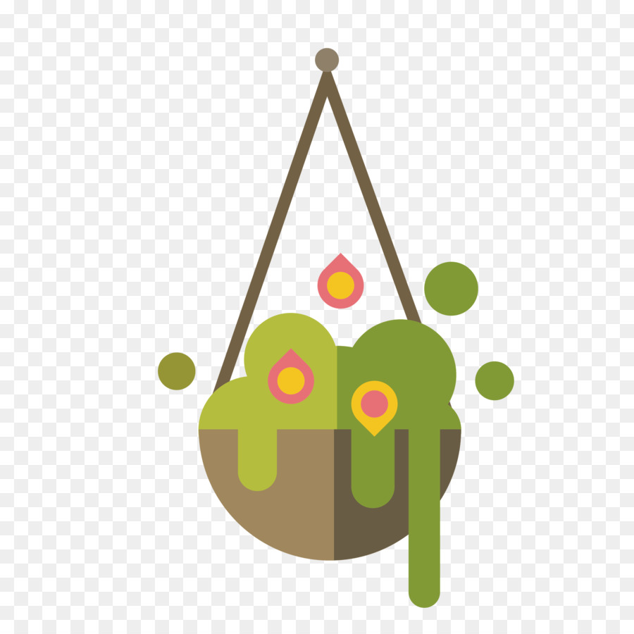 Flowerpot，Design Plano PNG