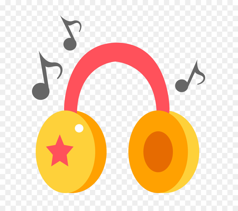 Fones De Ouvido，Notas Musicais PNG