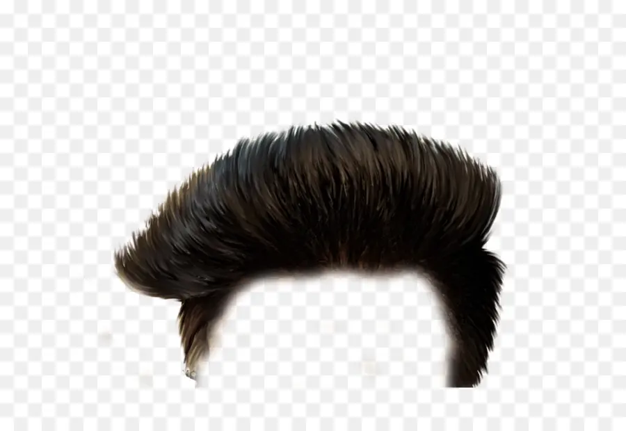 Cabelo Preto，Penteado PNG