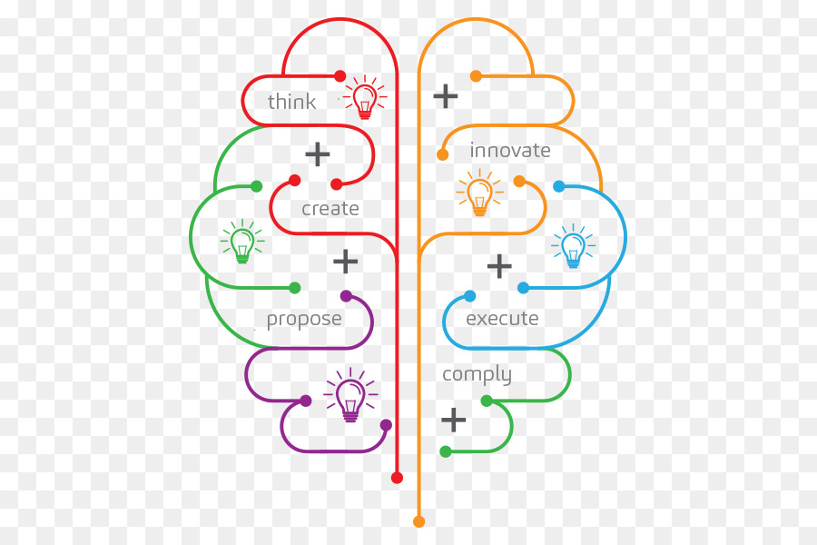 Diagrama Cerebral，Cérebro PNG