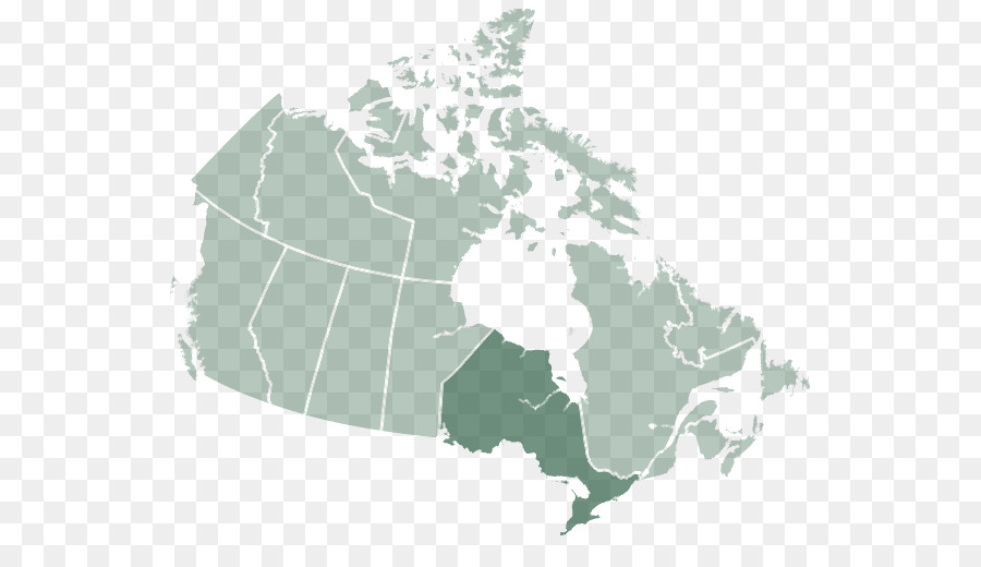 Mapa Do Canadá，Geografia PNG