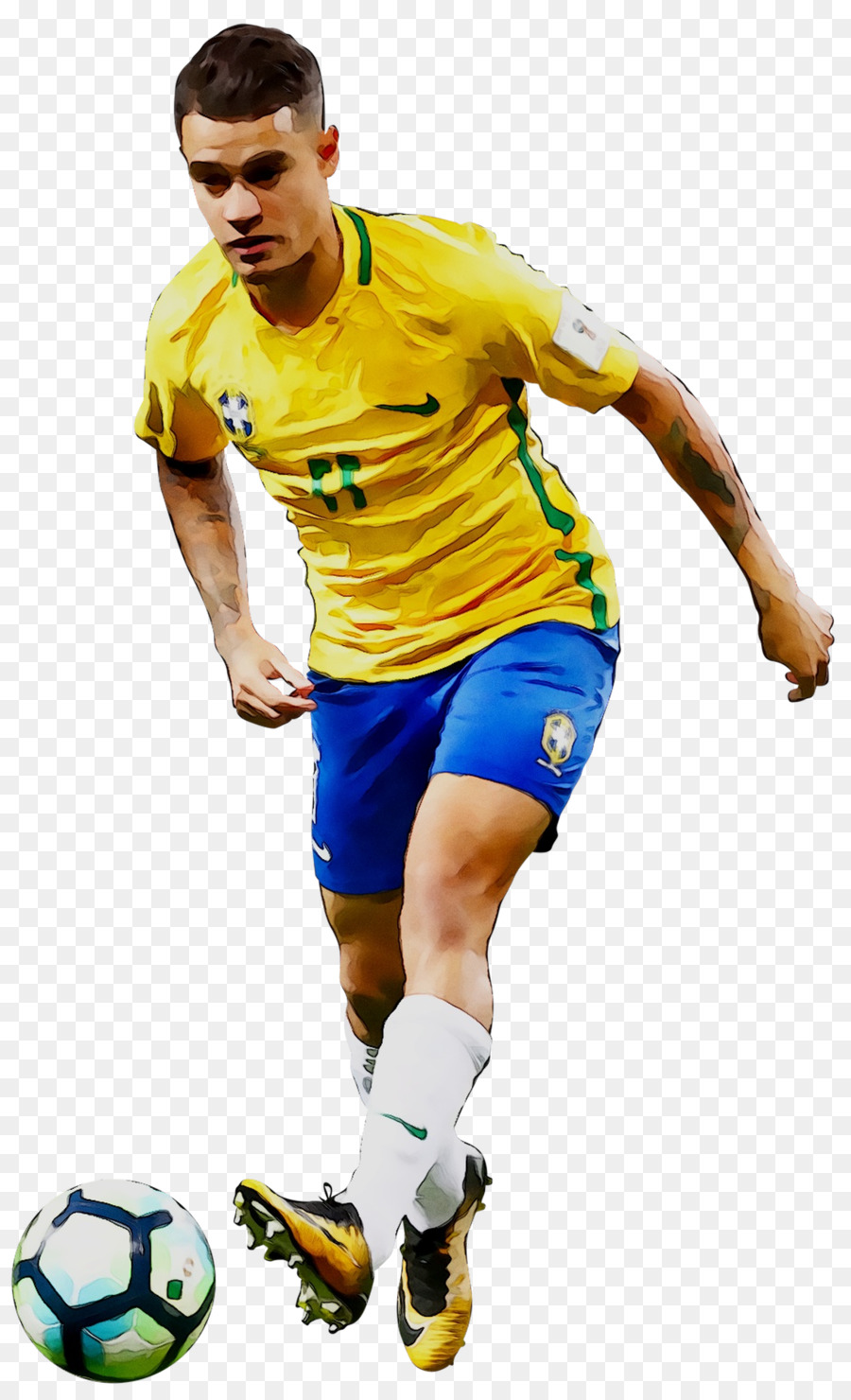 Jogador De Futebol，Bola De Futebol PNG