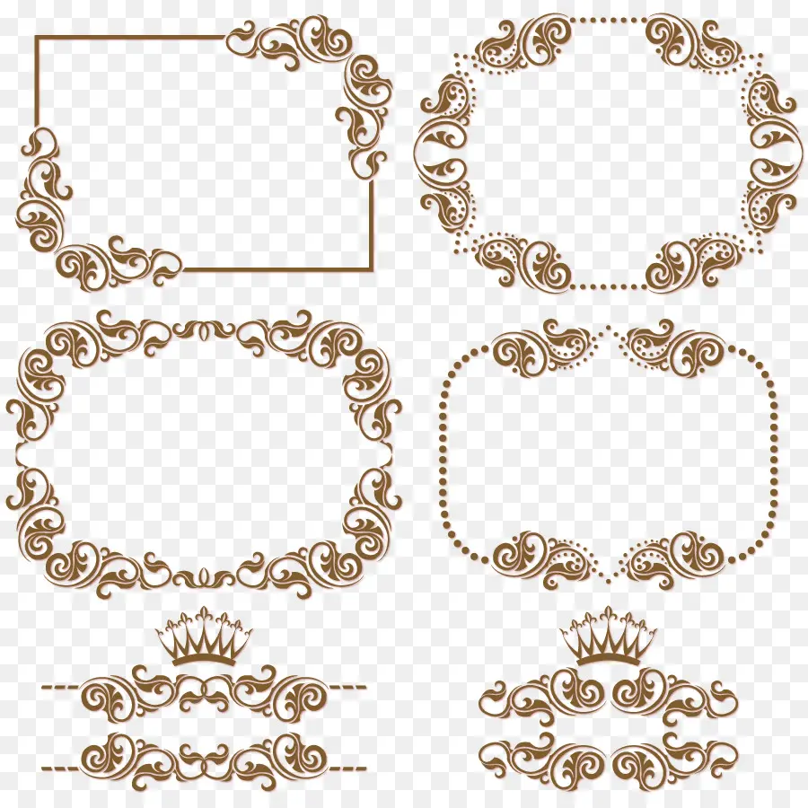 Molduras Decorativas，Ornamentado PNG