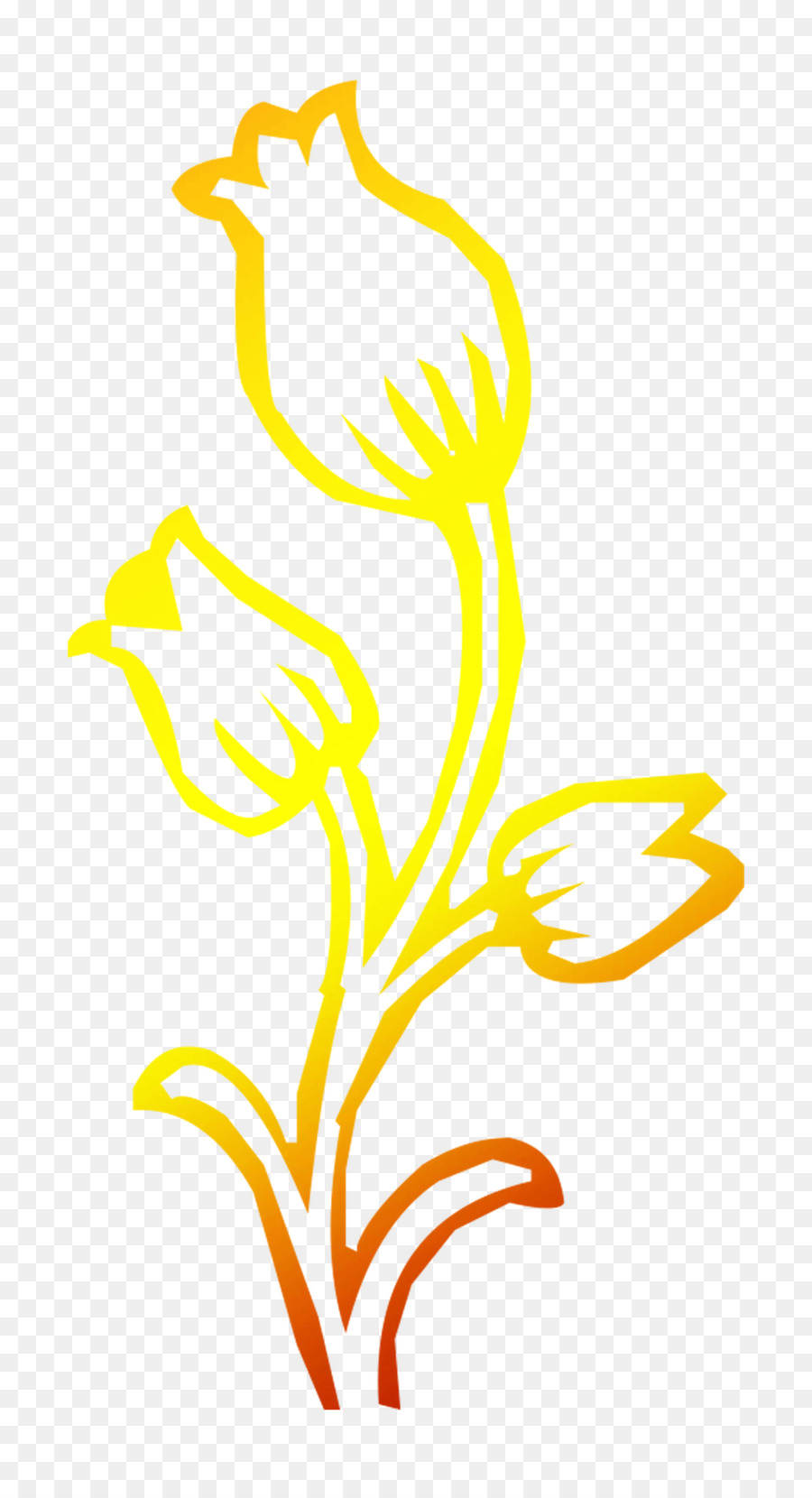 Amarelo，Folha PNG