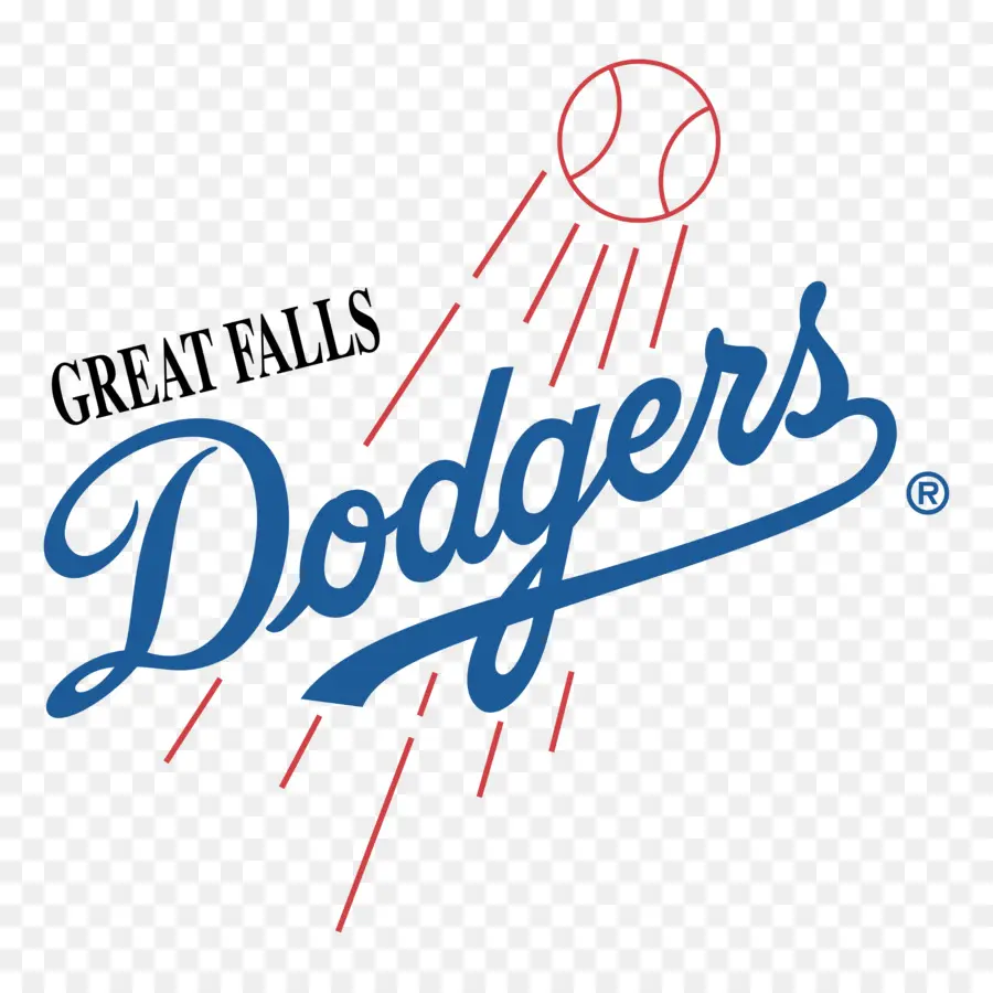 Great Falls Dodgers Logo，Beisebol PNG