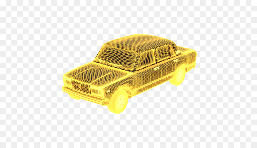 Carro Dourado，Táxi PNG