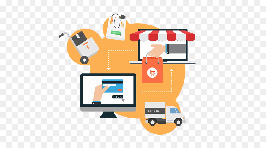 Compras On Line，Ecommerce PNG