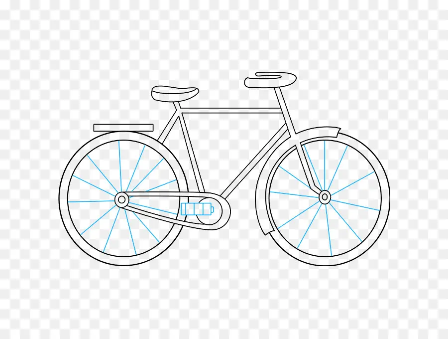 Bicicleta，Desenho PNG