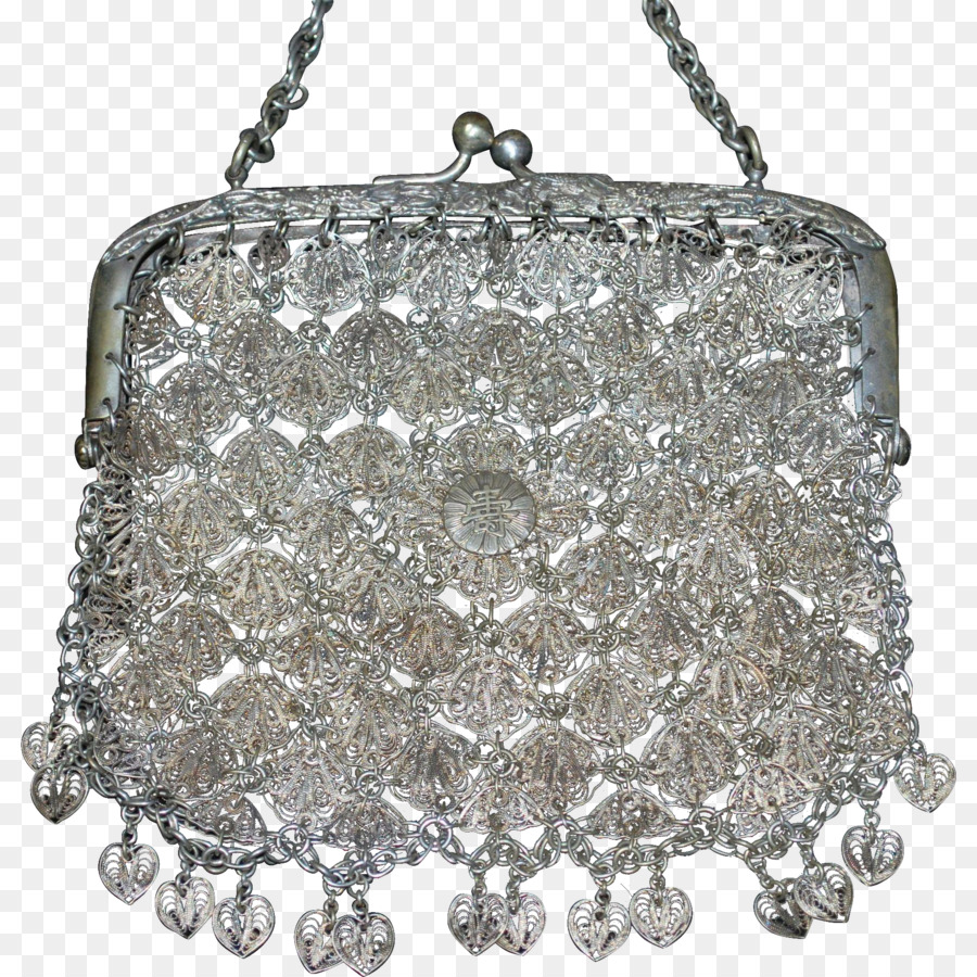 Bolsa De Mão，Prata PNG