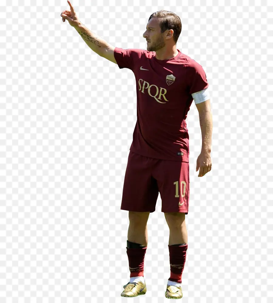 Francesco Totti，As Roma PNG