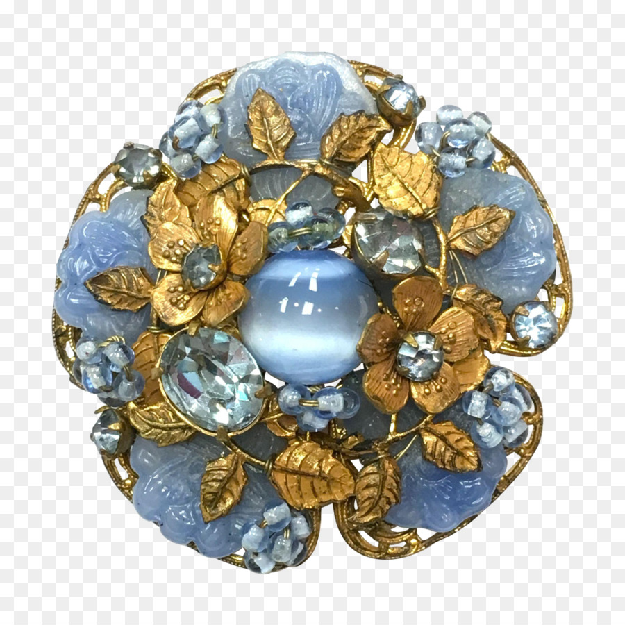 Broche，Miriam Haskell Jóias PNG