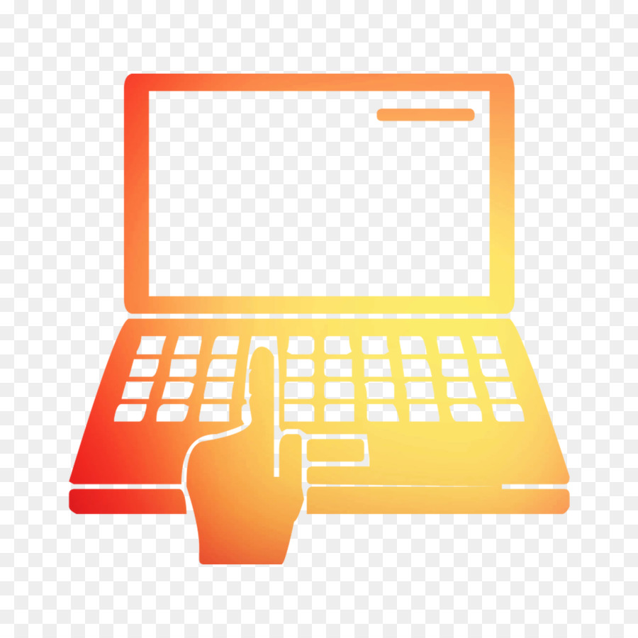 Laptop，Amarelo PNG