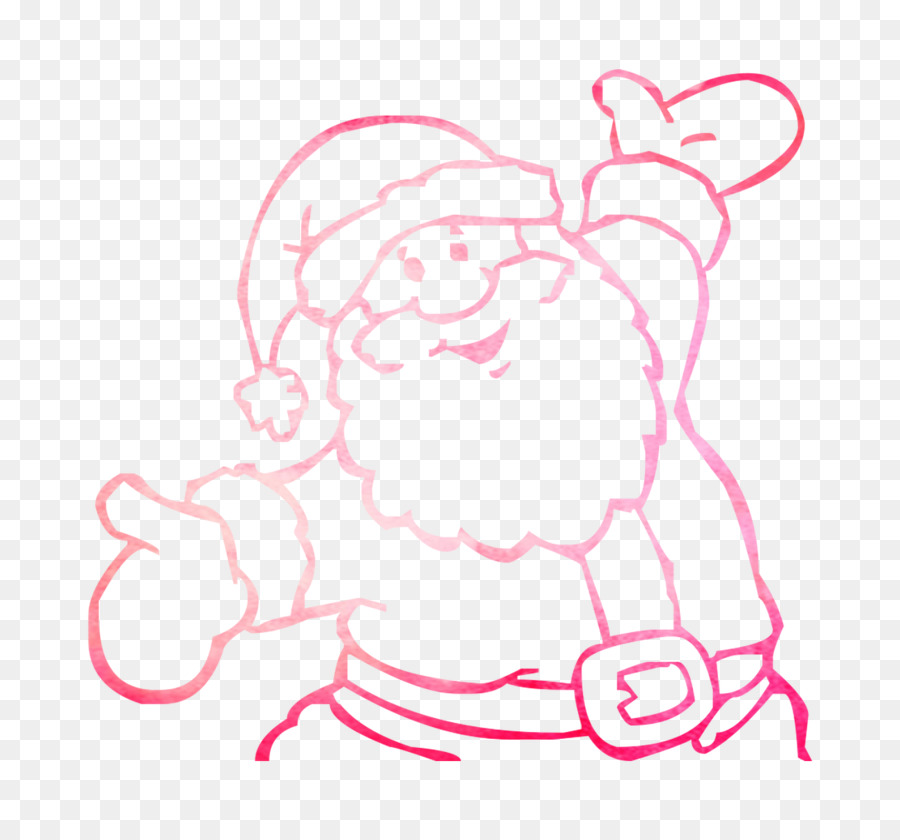 Papai Noel，Livro De Colorir PNG