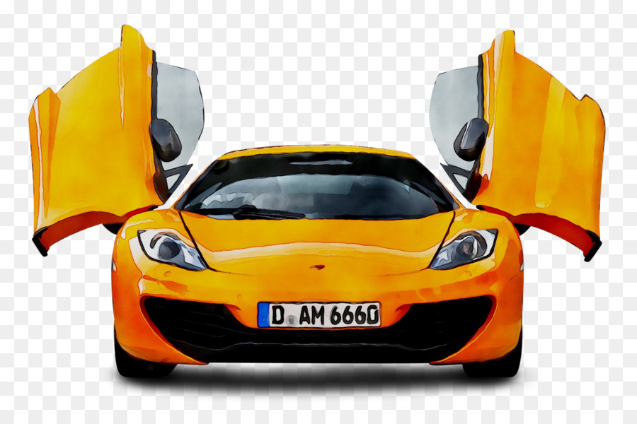 Carro Esportivo Laranja，Carro PNG