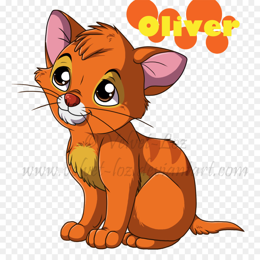 Gato De Desenho Animado Laranja，Gato PNG