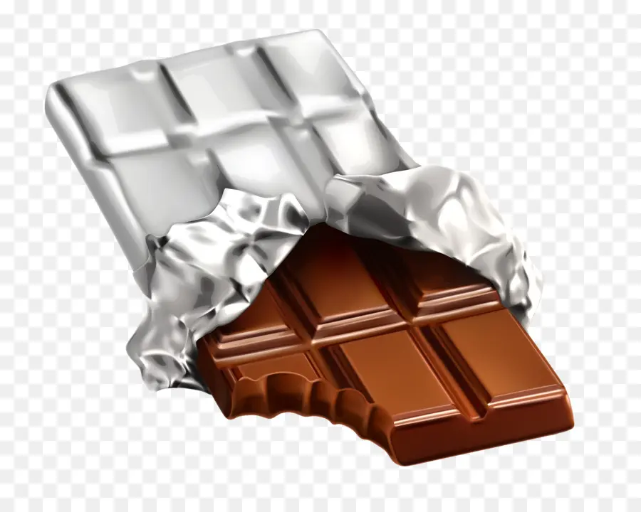 Barra De Chocolate，Chocolate Branco PNG