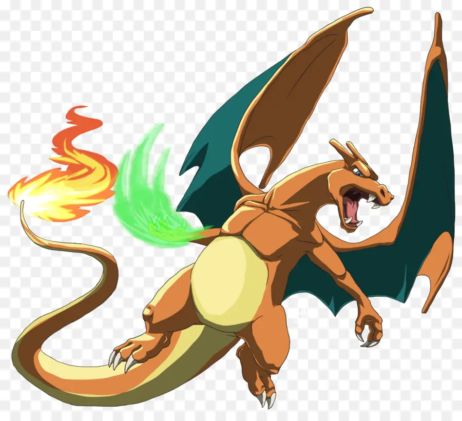 Dragão，Charizard PNG