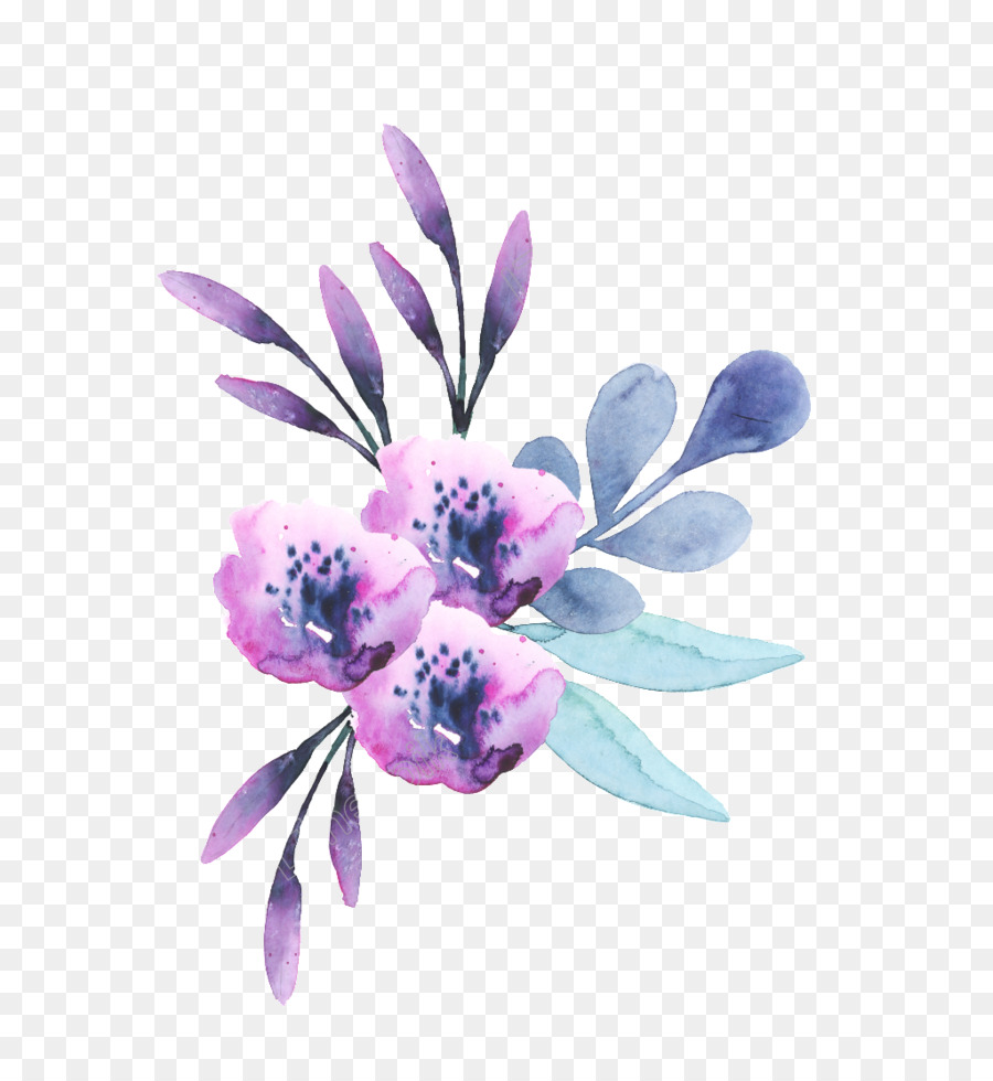 Flor，Roxo PNG