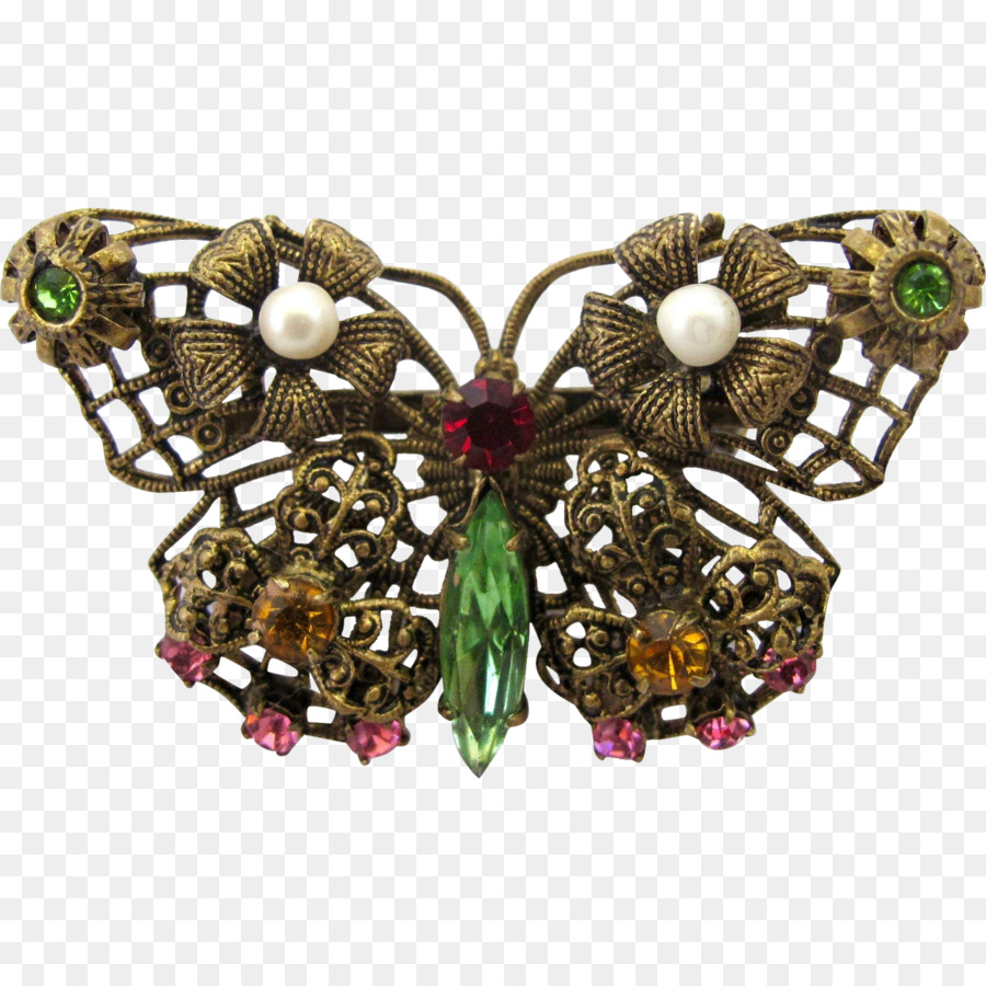 Broche De Borboleta，Acessório PNG