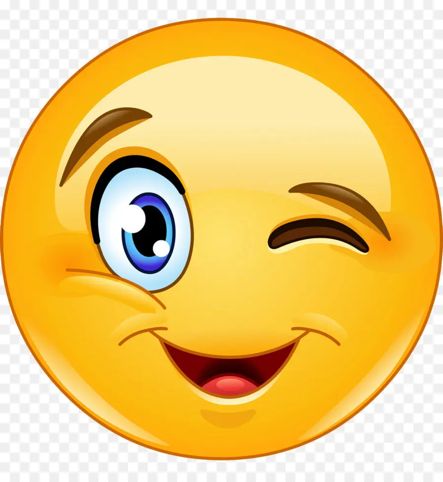 Smiley，Wink PNG